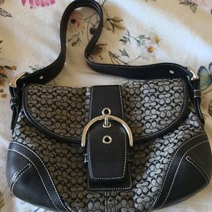 Mini coach signature bag